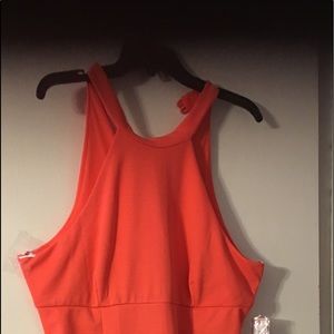 Coral dress